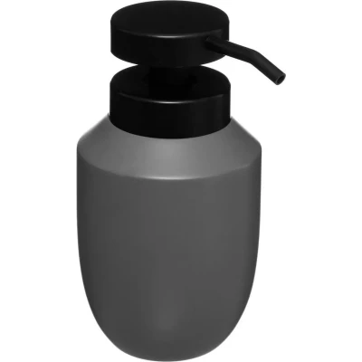 Afbeelding van 5Five Zeeppompje van kunststeen grijs 320 ml zeepdispenser