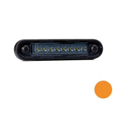 Afbeelding van Fristom LED Markeringslamp Oranje Dark Look Lang FT 073