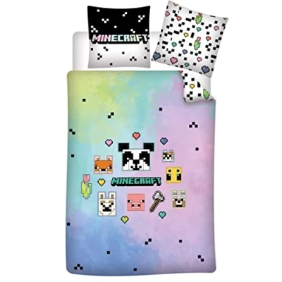 Afbeelding van Dekbedovertrek, Animals Eenpersoons 140 x 200 Polyester