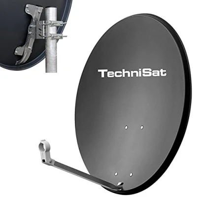Afbeelding van TechniSat TechniDish 80 satellietantenne, 37,4 dBi, 5 tot 80, 3,61 kg, zwart, staal