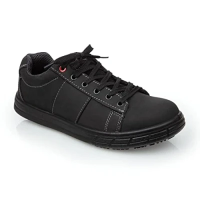 Afbeelding van Slipbuster antislip veiligheidssneakers met stalen neus, zwart, Britse maat: 10 / eu 44, s1 src gecertificeerd, bb420 44