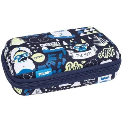 Afbeelding van Alleshouder Milan The Yeti Marineblauw (21,5 x 13,5 6,5 cm)
