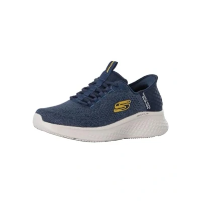 Afbeelding van Skechers Slip Ins: Skech Lite Pro Primebase 232466 NVYL, Mannen, Marineblauw, Sneakers, maat: 41,5