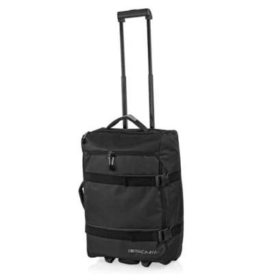 Afbeelding van ITACA Stijve Cabine Suitcase 20 Klein Reis Koffer met Wielen EVA Hand 55x40x20 Telescoopsteel Lichtgewicht Cabin Max Hanbagage Luggage TSA cijferslot, Zwart