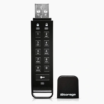 Afbeelding van iStorage datAshur Personal 2 USB stick 64 GB Cijfercode Zwart