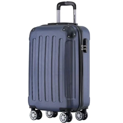 Afbeelding van TRVLMORE Handbagage Koffer Reiskoffer 38L Cijferslot Lichtgewicht Trolley 54x36x20cm Donkerblauw