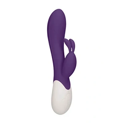 Afbeelding van Heat Flame Oplaadbare G Spot Rabbit Vibrator met Verwarmingsfunctie Paars