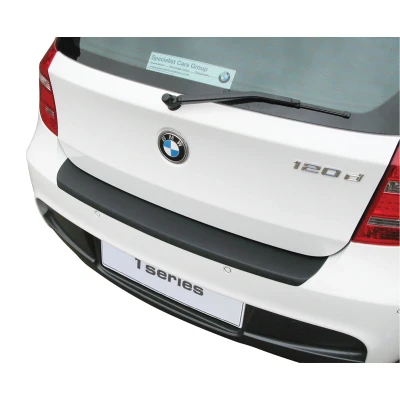 Afbeelding van RGM ABS Achterbumper beschermlijst passend voor BMW 1 Serie E87 3/5 deurs M Bumper 2004 2011 Zwart