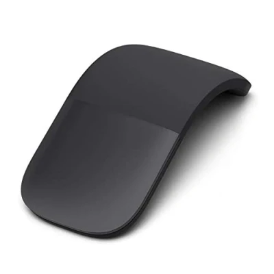 Afbeelding van Bluetooth Opvouwbare Draadloze, Arc Touch Computer Muis Ergonomische Stille PC (Grijs wit)