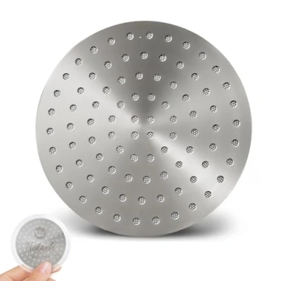 Afbeelding van Puck Screen 54mm, V2 0,8 mm Dikte Espresso Scherm voor Portafilter 304 Roestvrij Staal met Acryl Opbergdoos, Koffie Barista Accessoires