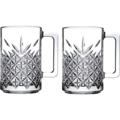 Afbeelding van Pasabahce Theeglas Timeless 31 cl Hardglas Transparant 2 stuks