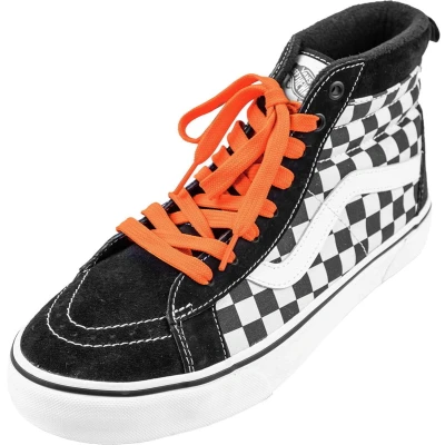Afbeelding van Sneaker veters Platte schoenveters Kleur: Oranje Lengte: 100cm Breedte: 10mm
