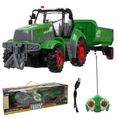 Afbeelding van Kruzzel Remote controlled tractor