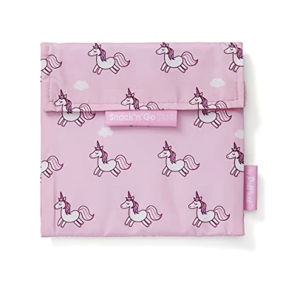 Afbeelding van ROLL&#039;EAT Herbruikbare sandwichhouder, milieuvriendelijk, BPA vrij, Snack&#039;n&#039;Go Duo Animals Unicorn