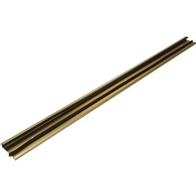 Afbeelding van Fixman Tocht en Regen Profiel voor Deuren 91.4 cm x 62 mm Goudkleurig