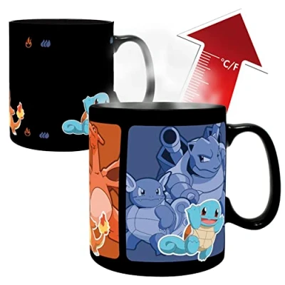 Afbeelding van ABYSTYLE POKEMON Mok Heat Change 460 ml Evolution