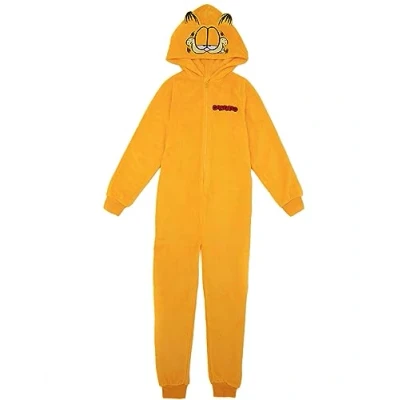 Afbeelding van Garfield Unisex Kids Oranje Nachtkleding Onesie Duik in Speelse Avonturen met dit Grappige Kostuum Perfect voor Leuke en Gezellige Nachten All One Pyjama Ontworpen Comfort