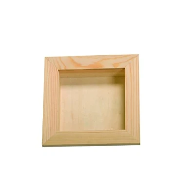Afbeelding van Vitrine met plexiglas 21x21 cm hout Artemio