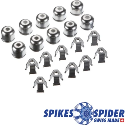 Afbeelding van Fixclip set 22 mm (10 stuks) Spikes Spider