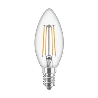 Afbeelding van LED lamp E14 Kaars Philips (4.3W, 470lm, 2700K)