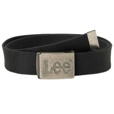 Afbeelding van Lee Webbing Riem, Heren, Maat: 95, Schwarz