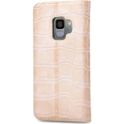 Afbeelding van Mobilize Premium Gelly Book Case Samsung Galaxy S9 Alligator Coral Pink