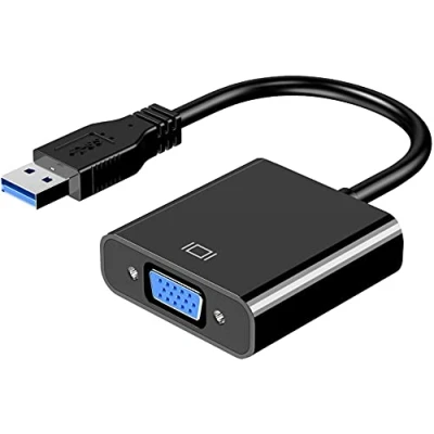 Afbeelding van USB naar VGA adapter, 3.0 adapter Multi Display Video Converter PC Laptop Windows 7/8/8.1/10, Desktop, laptop, pc, monitor, projector, HDTV