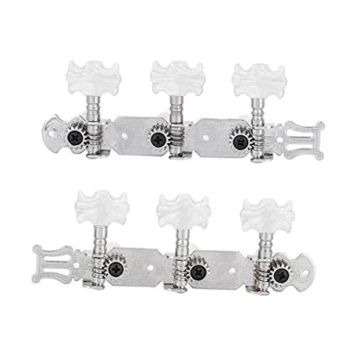 Afbeelding van Alomejor 2Pcs Gitaar Tuning Pegs Acryl Klassieke String Machine Heads Sleutels Voor 3L 3R