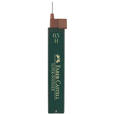Afbeelding van 12x Potloodstiftjes Faber Castell Super Polymer 0,5mm H