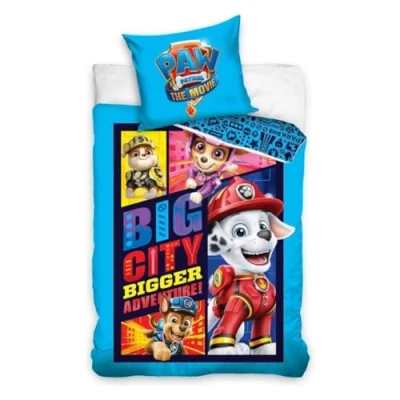 Afbeelding van My sweety pop Beddengoed 2 delig Kind Dekbedovertrek 140 x 200 cm Kussensloop 63 100% Katoen Paw Patrol