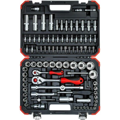 Afbeelding van Dopsleutelset 1/2&quot;+ 1/4&quot; 94 Dlg.
