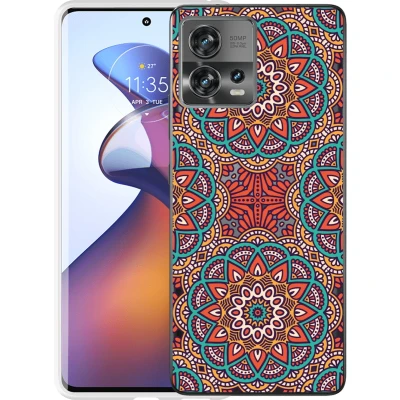 Afbeelding van Hoesje geschikt voor Motorola Edge 30 Fusion Orientaalse Mandala