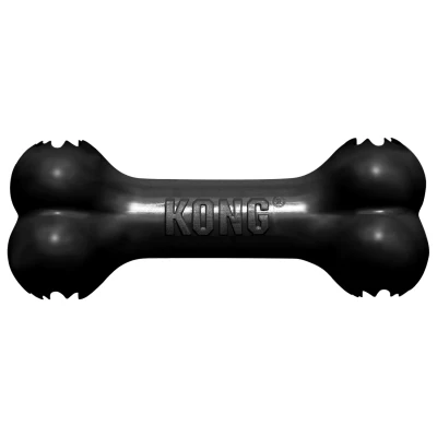 Afbeelding van Kong Extreme Goodie Bone Hondenspeelgoed Zwart Large