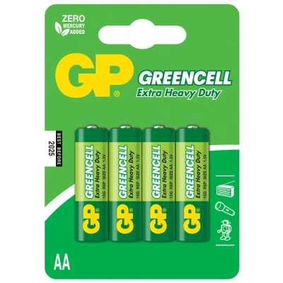 Afbeelding van GP Greencell AA batterij 1,5 Volt set van 4