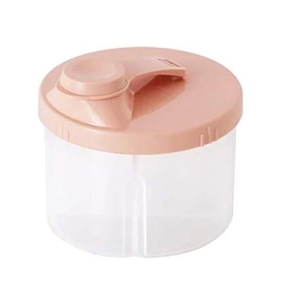 Afbeelding van BSTCAR Doseerdoos voor melkpoeder, draagbaar, baby&#039;s, 4 vakken, dispenser baby melkpoeder