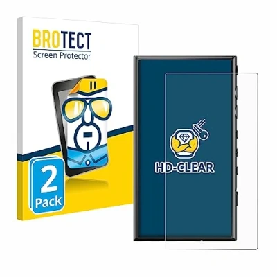 Afbeelding van BROTECT (2 Stuks) Schermbeschermer voor Sony Walkman NW A306 Screen Protector Transparant