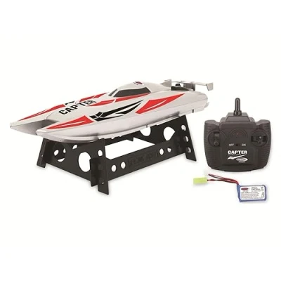 Afbeelding van Jamara Speedboot Junior 32 X 9,5 5,5 Cm Wit/rood 4 delig