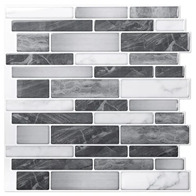 Afbeelding van Art3d 10 vel Peel and Stick Tiles Zelfklevende Tegels Backsplash Voor Keuken, Vinyl Decoratieve Wandpaneel, 30 x cm
