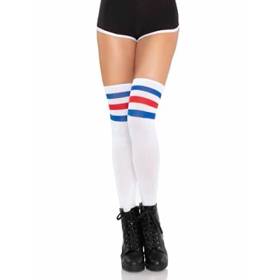 Afbeelding van Atleet Kousen Rood/wit/Blauw