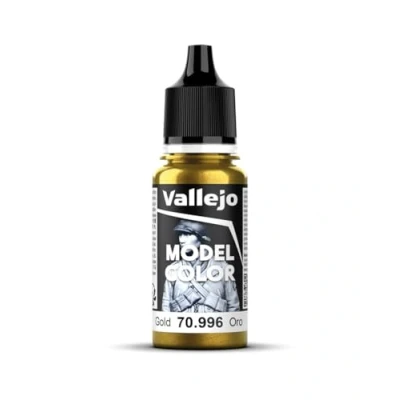 Afbeelding van Vallejo, Model Color, acrylverf, 17 ml goud metallic