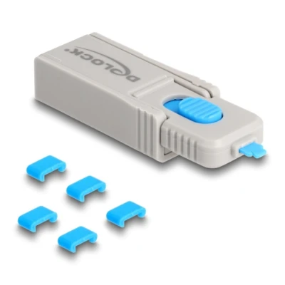 Afbeelding van Delock Type C™ Port Blocker Set für Buchsen 5 Stück + Ve