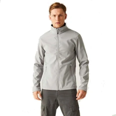 Afbeelding van Regatta Ascender 2 Layer Softshell Jacket RG762 Mineral Grey/Black XL