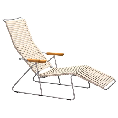 Afbeelding van Houe Click Sunlounger Ligstoel Beige