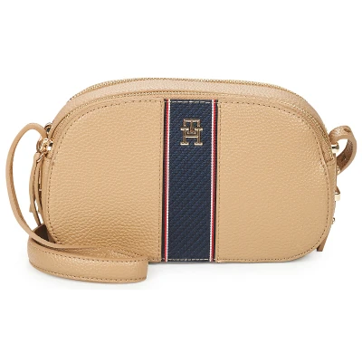 Afbeelding van Tommy Hilfiger Legacy Camera BAG Schoudertas, Dames, Maat: One Size, Safari canvas