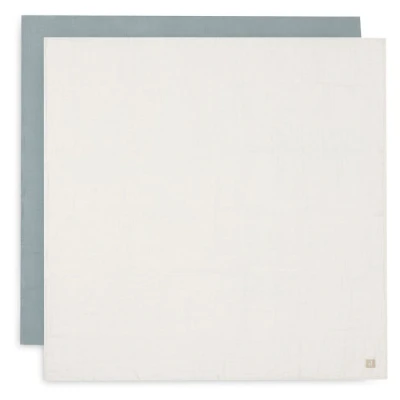 Afbeelding van Jollein Hydrofiele Doek Large 115x115cm Sea Green/Ivory 2 Stuks