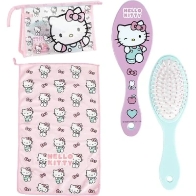 Afbeelding van Tas met accessoires Hello Kitty Roze 23 x 15 8 cm