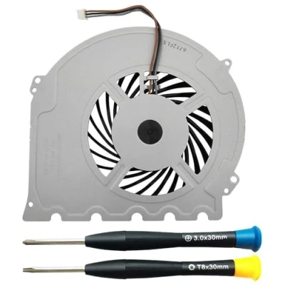 Afbeelding van MMOBIEL Interne Koel Ventilator Fan KSB0912HD / G85G12MS1AN 56J14 voor PlayStation PS4 Slim 3 Pins inclusief TR8 en (+) schroevendraaiers