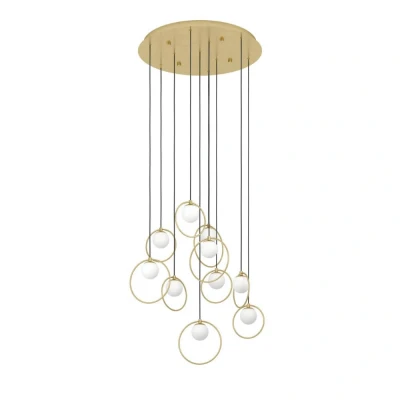 Afbeelding van Stars of Light Gouden hanglamp Portocolom Ø 58cm 390345
