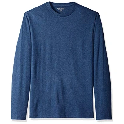 Afbeelding van Amazon Essentials Men&#039;s T shirt met lange mouwen en slanke pasvorm, Heideblauw, XXL