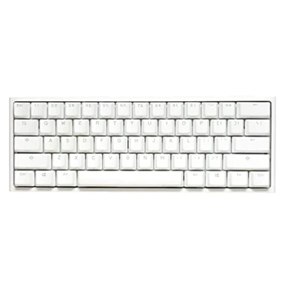 Afbeelding van Ducky DKON2061ST toetsenbord USB QWERTY US International Wit